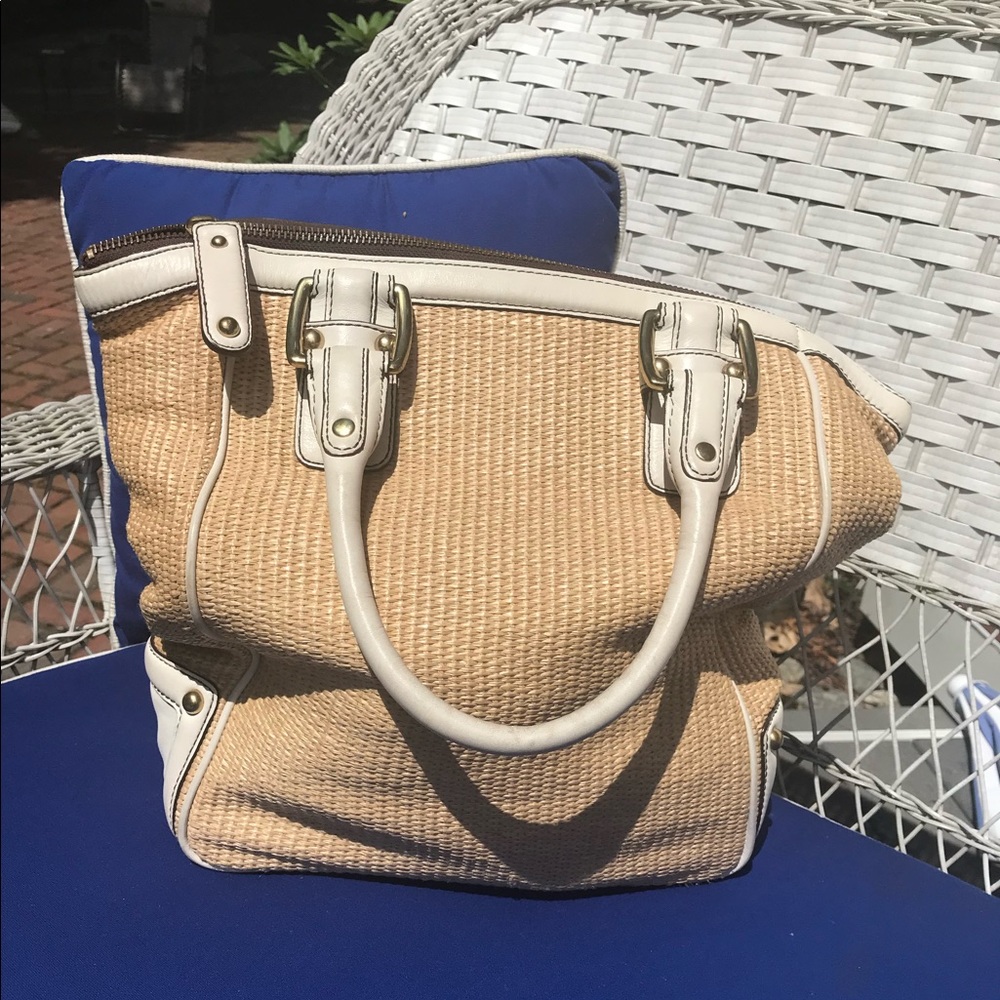 Banana Republic Natural Straw Bag